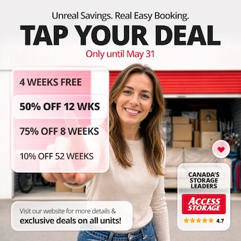 Access Storage - Wasaga Promotion
